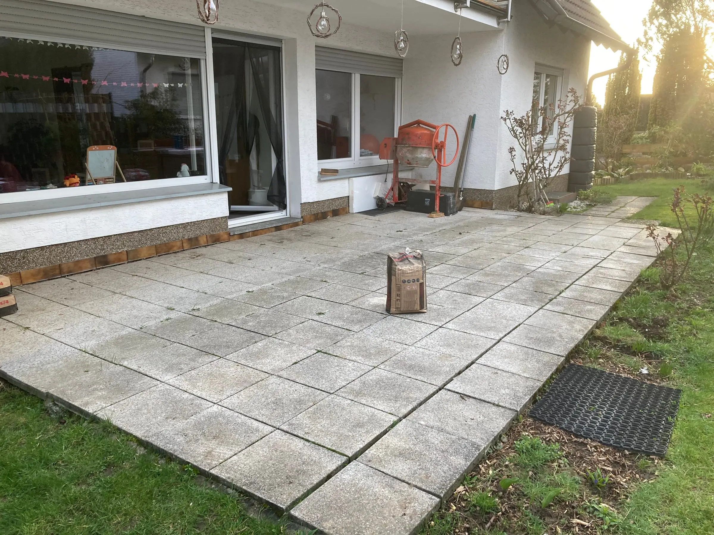 Garten- und Landschaftsbau (Projekt 2) – Vorher