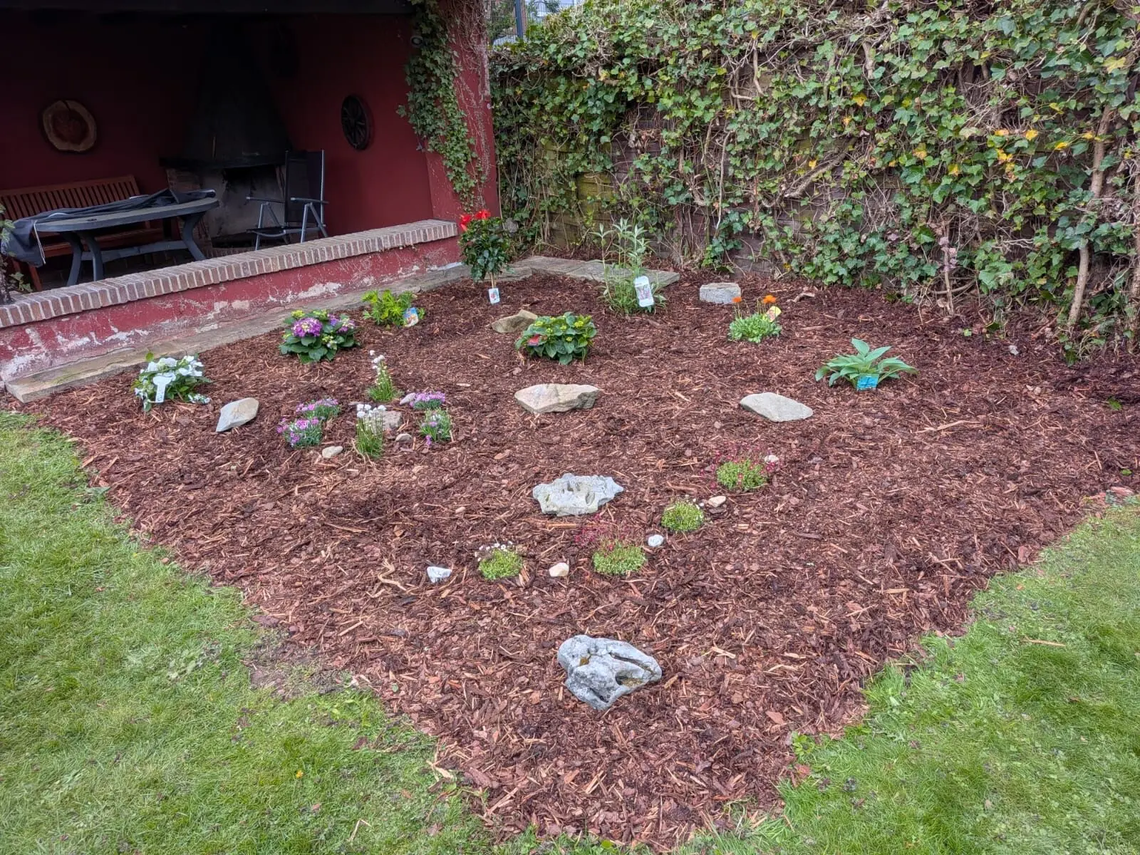 Gartengestaltung – Nachher